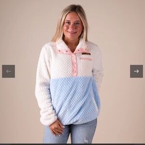 Simply Southern Cream Fleece Pullover
